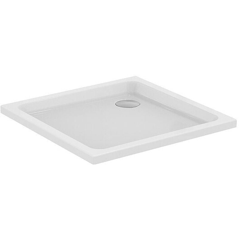 Duschwanne Ideal Standard Hotline Quadrat 800 x 80 x 800 mm, Acryl, weiß - K276601