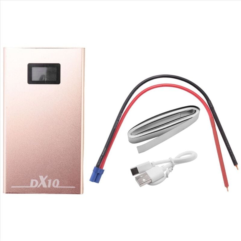 DX10 Tragbares Punktschweißgerät, LED, einstellbares Mini-Akku-Schweißgerät, 0,2 mm, für Heimwerker (10600 mAh)