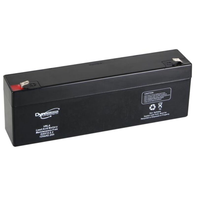 Dyno Europe - bleiakku - 12 v - 2.2 Ah - 177.5 x 34 x 66 mm