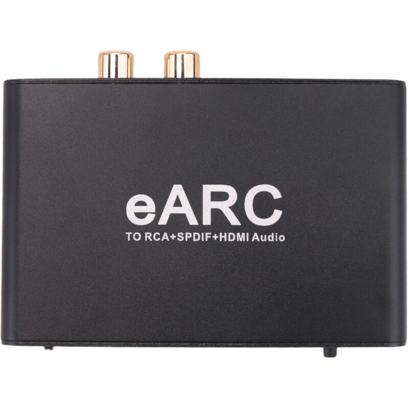 EARC Audio Converter EARC ARC Audio Converter Sound Extractor EARC Sound Extractor Aux Sound Extractor Adapter für TV zu Soundbar Lautsprecher