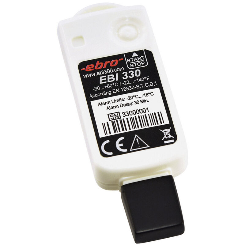 ebro 1340-6332 EBI 330-T30 Temperatur-Datenlogger Messgröße Temperatur -30 bis 60 °C