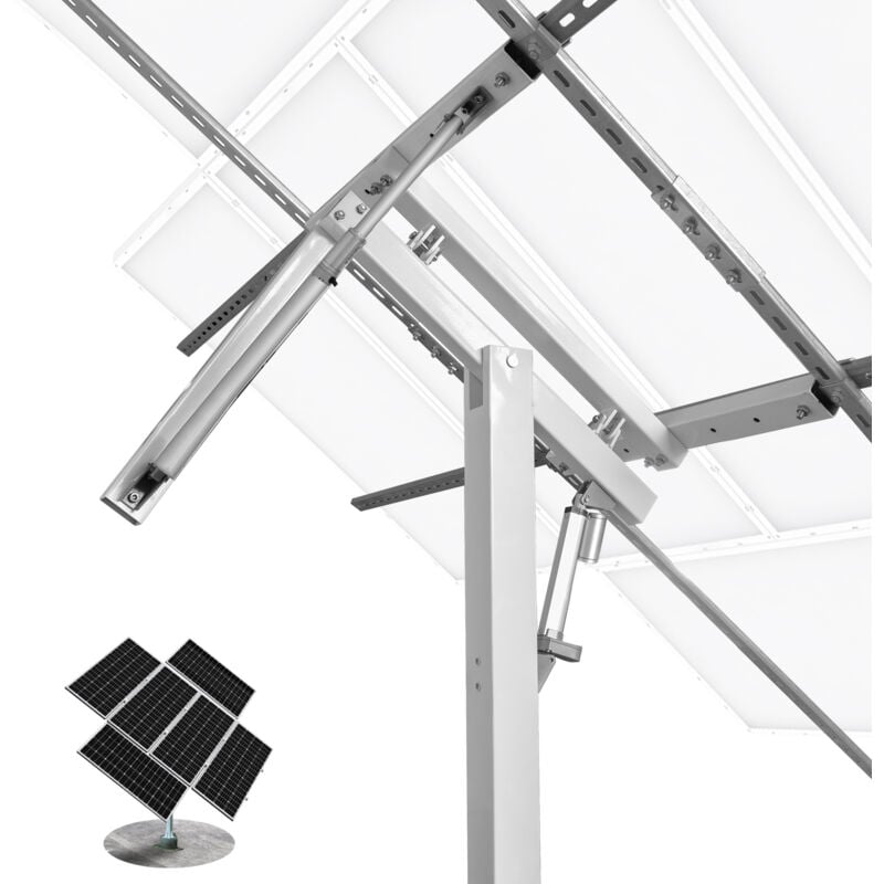Eco-worthy - Solarpanel Kit Tracking System Dual Axis (Increase 40% Power) with Tracker Controller für Solaranlage, solarmodul
