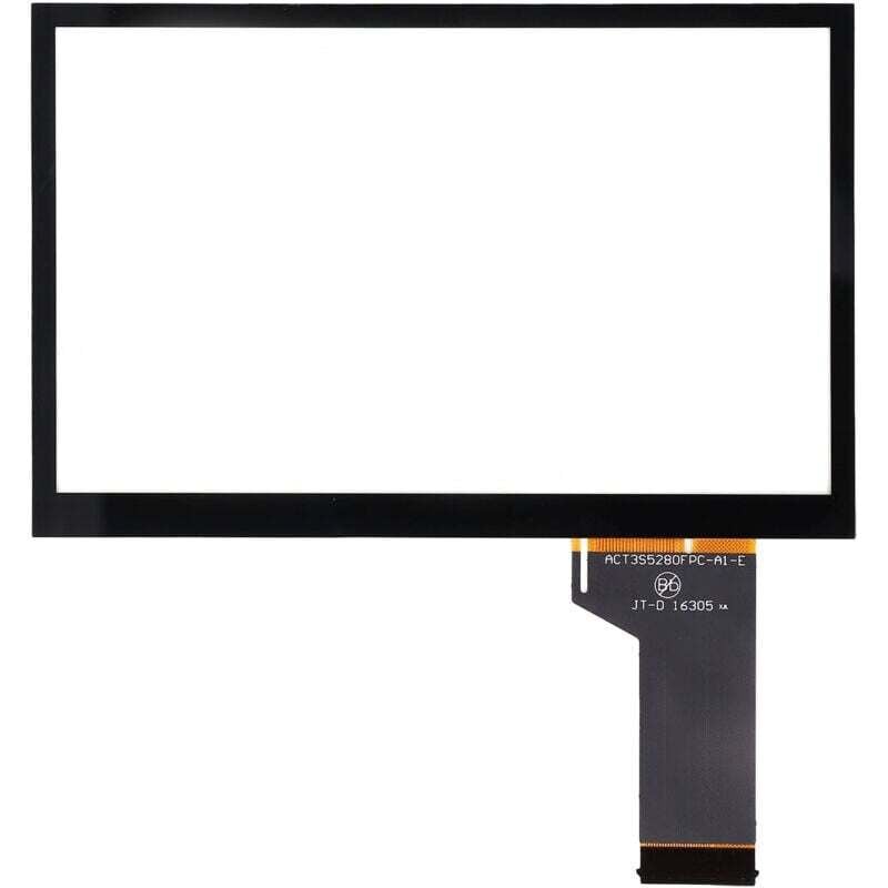 Ersatz-LCD-Touchscreen für Volkswagen MIB-System – kompatibel mit TDO-WVGA0633F00045 – hochauflösendes Digitizer-Display für Autoradio CD/DVD –