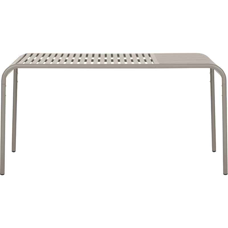 Ebuy24 - Stella Gartentisch 150x90 cm grau.