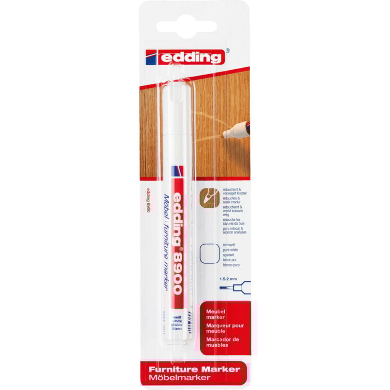 8900 Möbelmarker reinweiß Pinsel & Stifte - Edding