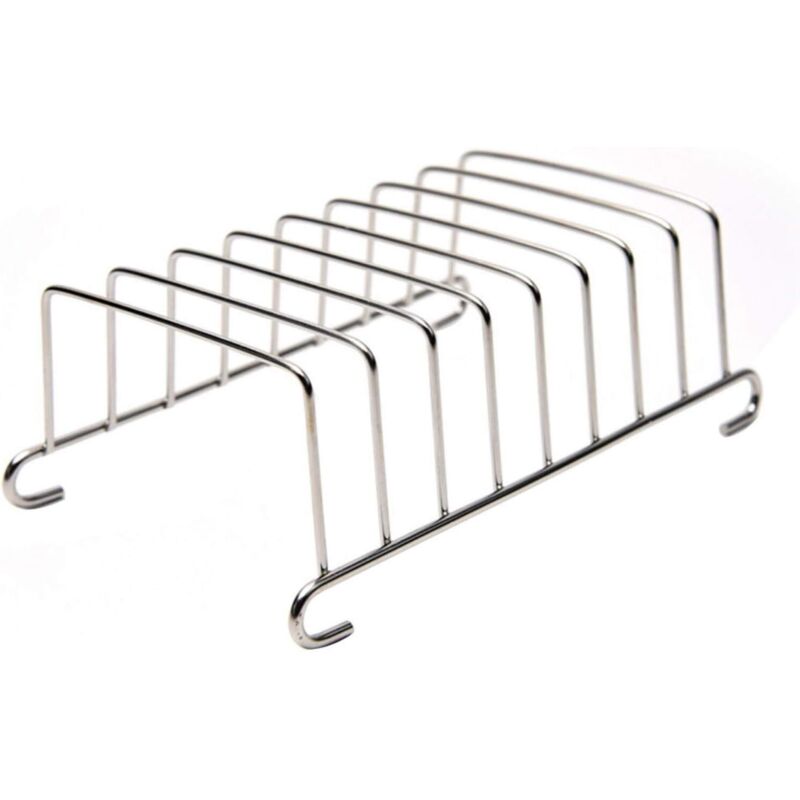 Edelstahl-Toaster, 8-Scheiben-Toaster, Toastständer, Brotscheibenständer, Tischständer, Zubehörset für die Heißluftfritteuse