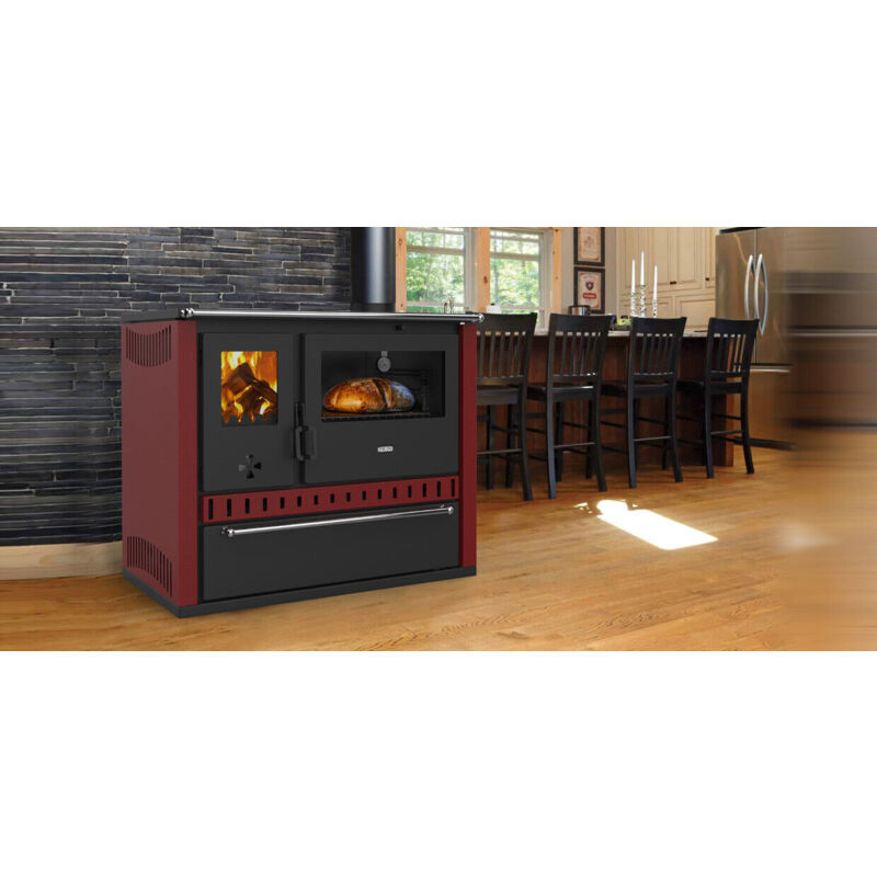 Prity - eek a Küchenofen Holzherd gt fs s dr Rot - 15 kw