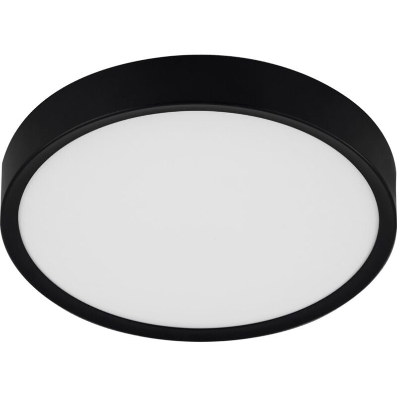 Eglo LED Deckenleuchte Giglio schwarz Ø 34 cm Deckenlampen & Kronleuchter