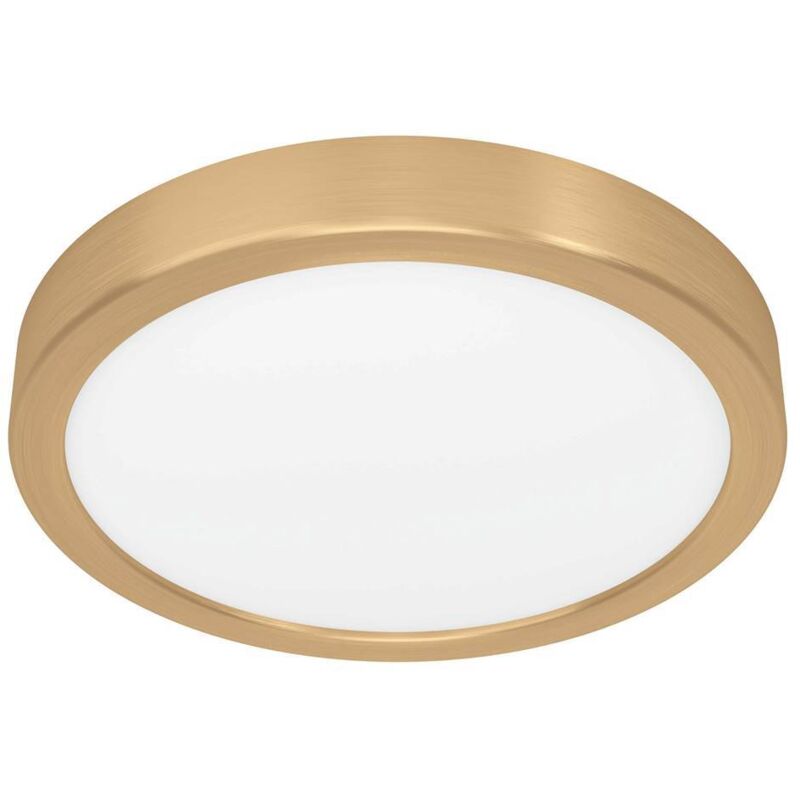 Led Deckenleuchte Fueva 5 messing ø 21 cm Deckenlampen & Kronleuchter - Eglo