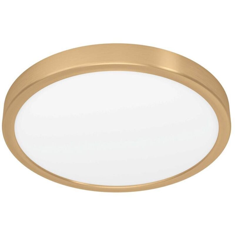 Led Deckenleuchte Fueva 5 messing ø 28,5 cm warmweiß Deckenlampen & Kronleuchter - Eglo