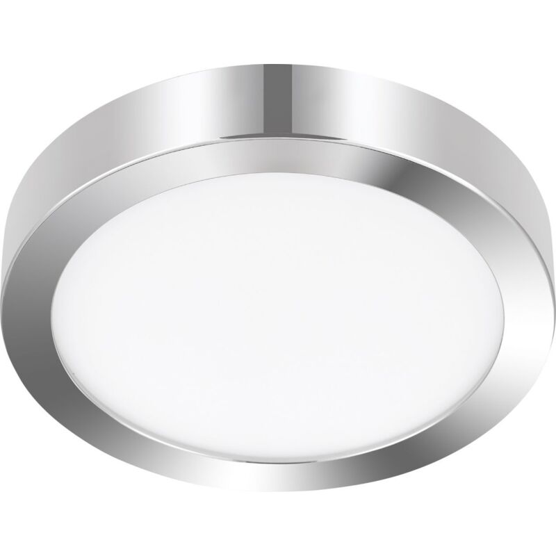 Led Aufbauleuchte Fueva 5 chrom ø 28,5 cm neutralweiß Deckenlampen & Kronleuchter - Eglo