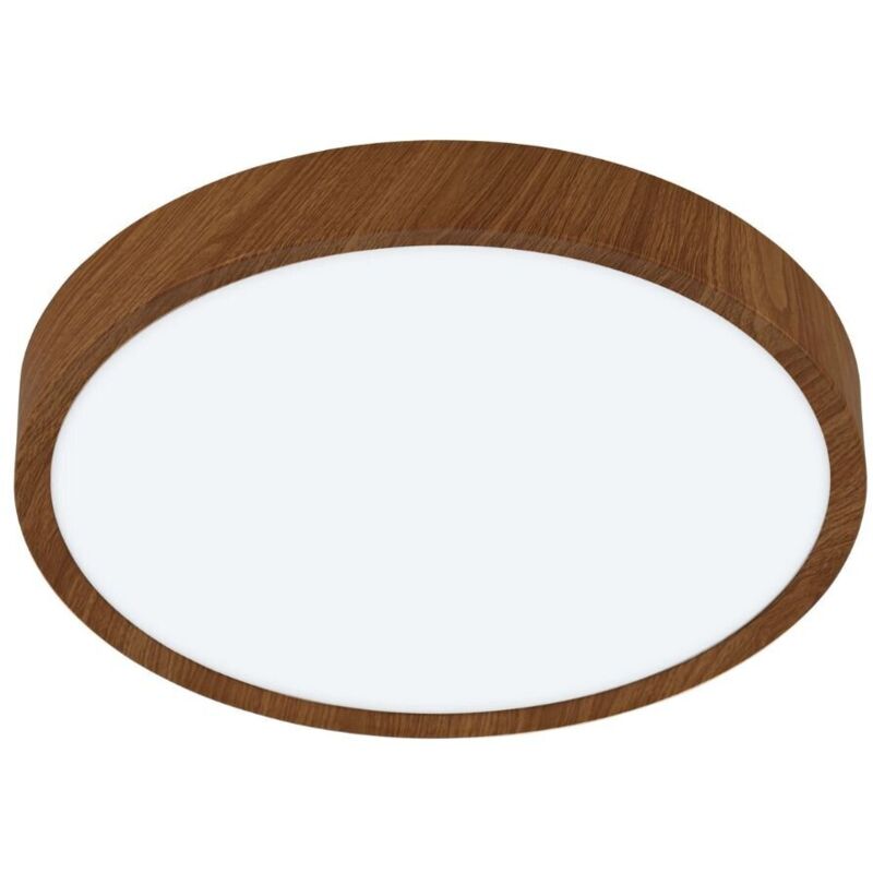 Led Deckenleuchte Musurita holz ø 34 cm warmweiß Deckenlampen & Kronleuchter - Eglo