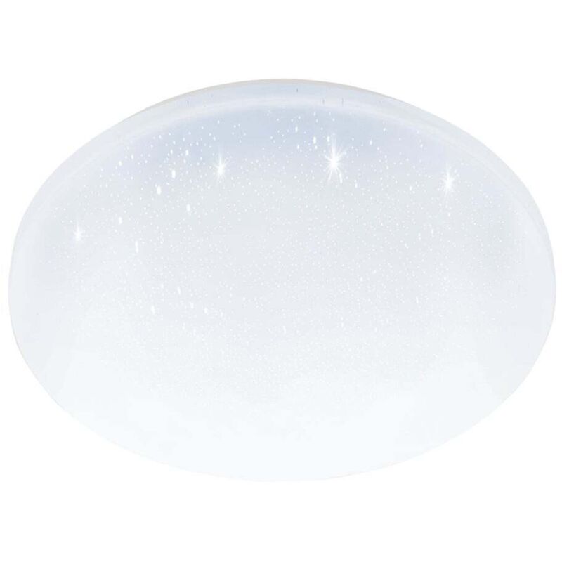Led Deckenleuchte Pogliola-E weiß ø 31 cm mit Kristalleffekt Deckenlampen & Kronleuchter - Eglo