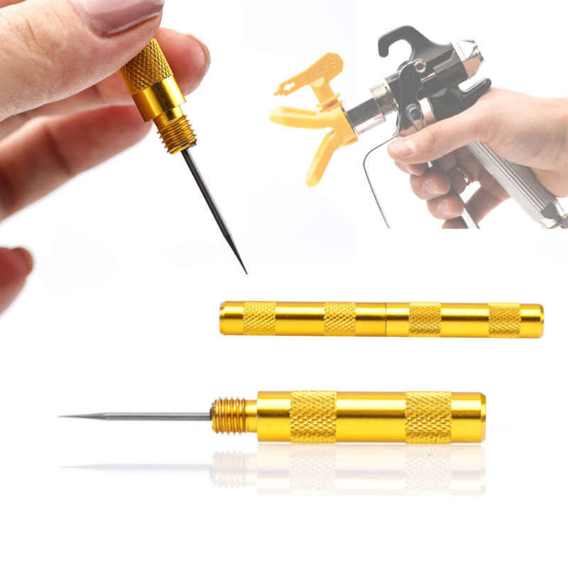 Ein Goldlocher zum Reinigen Ihrer Lackierpistole