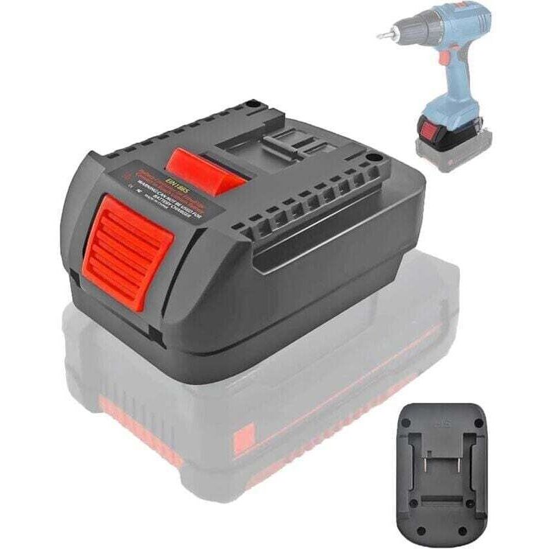 EIN18BS Akku-Adapterkonverter für Einhell 18V Power X-Change Akku an Bosch Professional 18V System Elektrowerkzeuge (nicht PBA), Akku-Adapter für