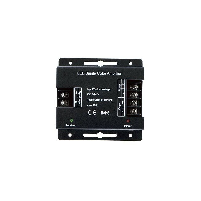 Einfarbiger PWM-Signalwiederholer/Verstärker 5-24V 16A