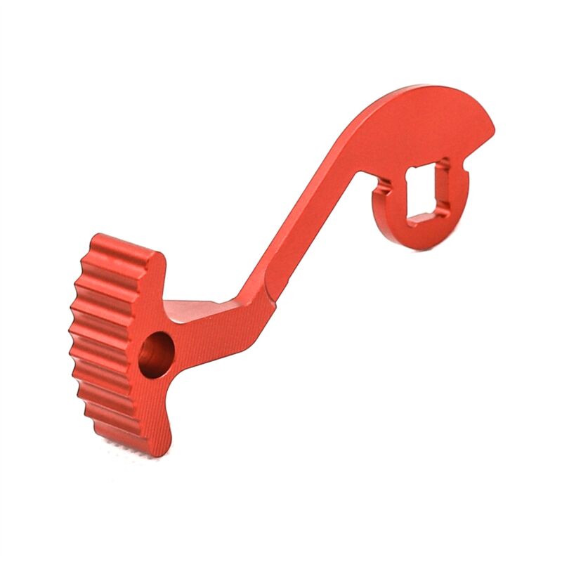 Tlily - Einhand-Steuersender Lenkrad-Trigger-Daumenhebel für Noble NB4 NB4+ Controller-Upgrade Rot