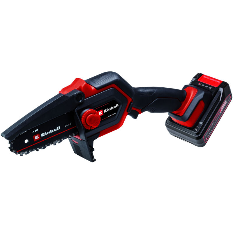 Akku-Astkettensäge ge-ps 18/15 Li bl Kit Power X-Change (18 v, Brushless, 12,5 cm Schnittlänge, werkzeugloser Schwert-/Kettenwechsel, inkl. 2,5 Ah