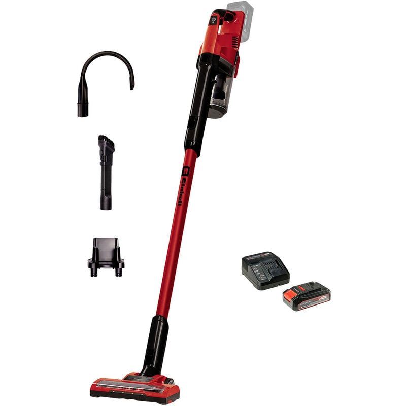 Einhell Power X-Change TE-SV 18 Li + 2,5 Ah Starter-Kit 2347182 Akku-Handstaubsauger Beutellos, i
