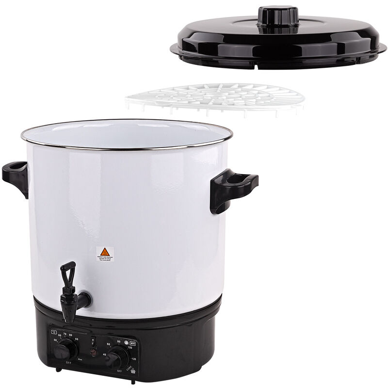 Dema - Einkochautomat Einkocher 27L 1800W Einkochtopf Glühweintopf Gulaschkanone