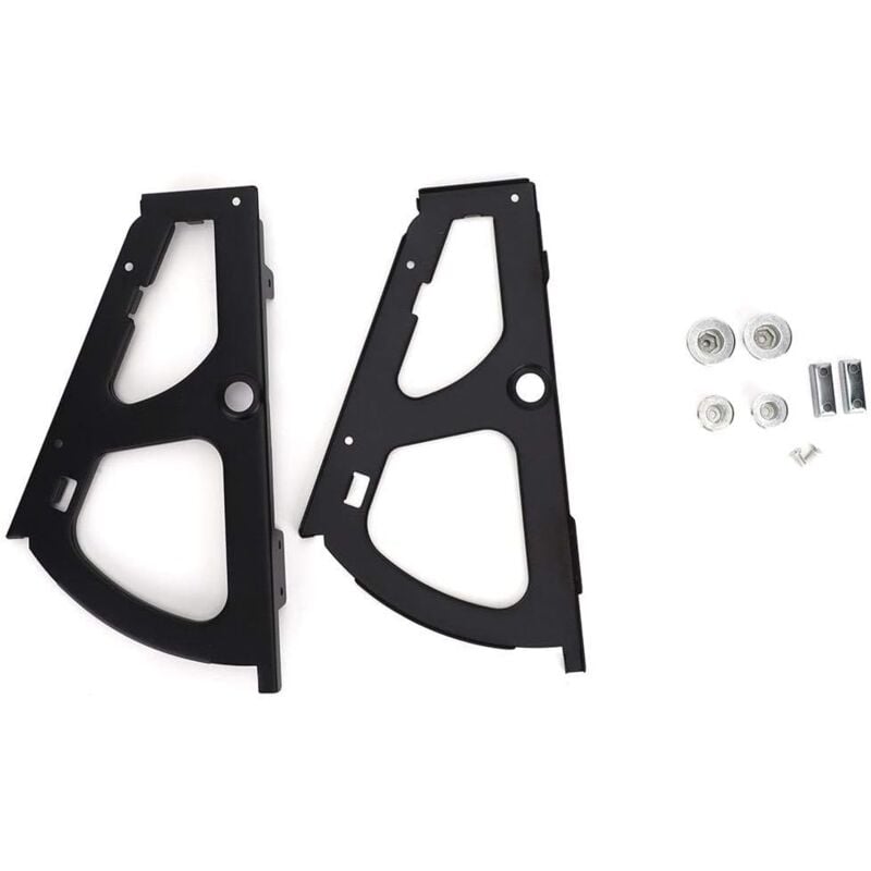 Memkey - Einlagiger Schuhschrank mit Klappenrahmen, aufklappbare Schubladenscharniere, schwarz für Schuhschrank mit Montagezubehör