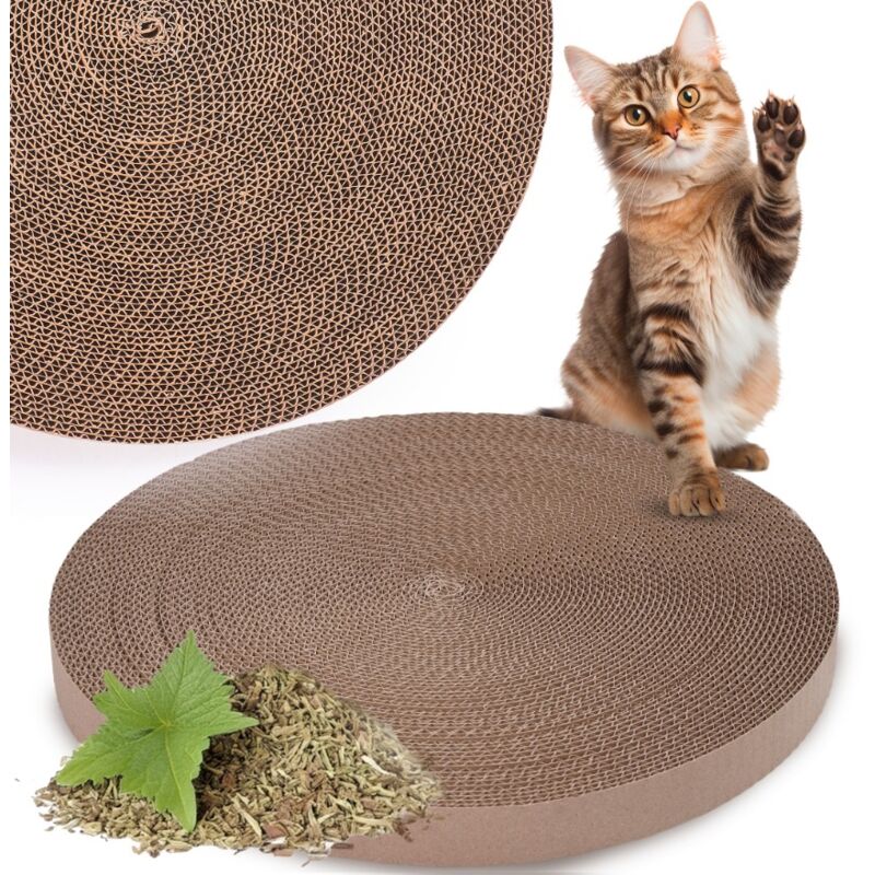 Einsatz für den Kratzbaum Scratcher aus Pappe, rund, GROß, auswechselbar, Pappe