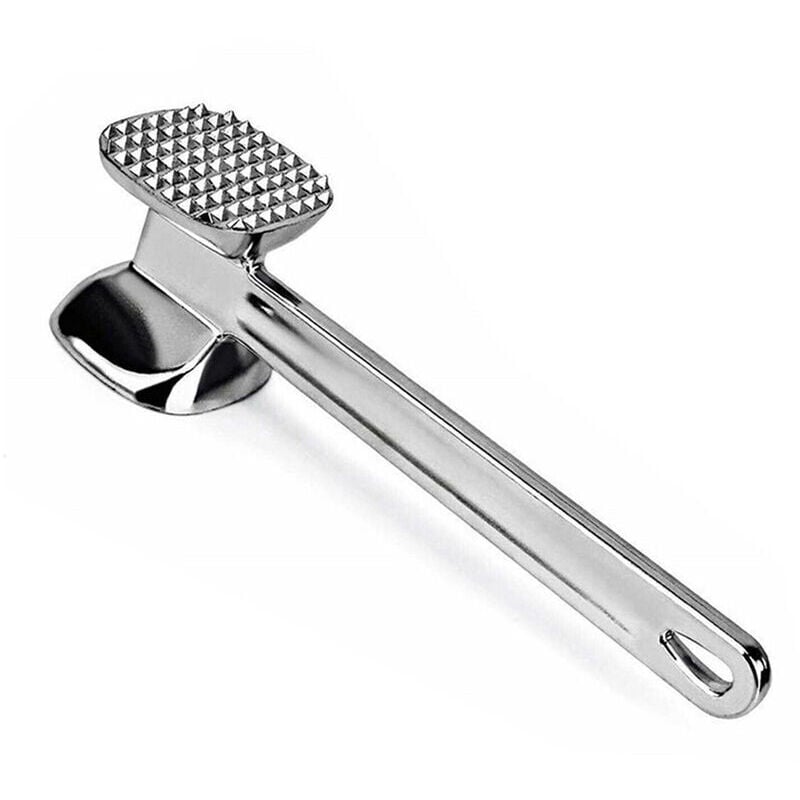 Linghhang - Einseitiger Dornen-Fleischhammer aus Aluminiumlegierung für loses Fleisch, Hackfleisch, zartes Fleisch, Rippenhammer,