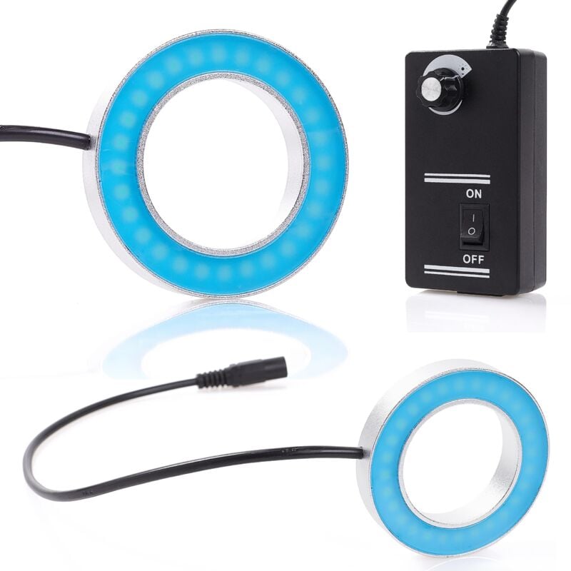 Einstellbare LED-Beleuchtung/Beleuchtung mit Techrebal-Anti-Staub-Linse für Mikroskop