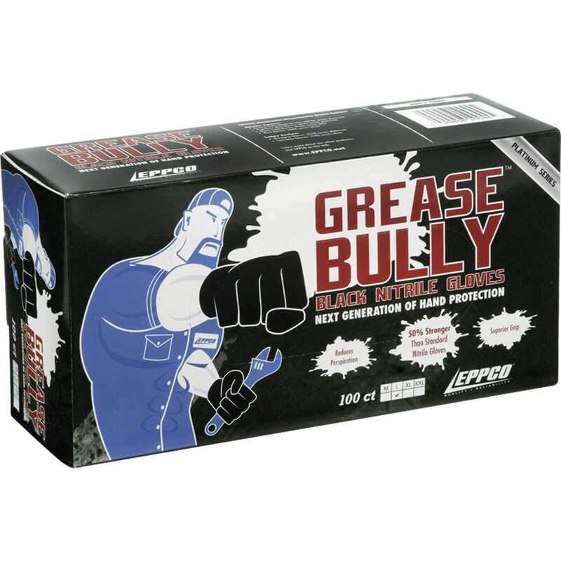 Grease bully xxl 100 St. Nitril Einweghandschuh Größe (Handschuhe): xxl en 374-3, en 420, en - Kunzer
