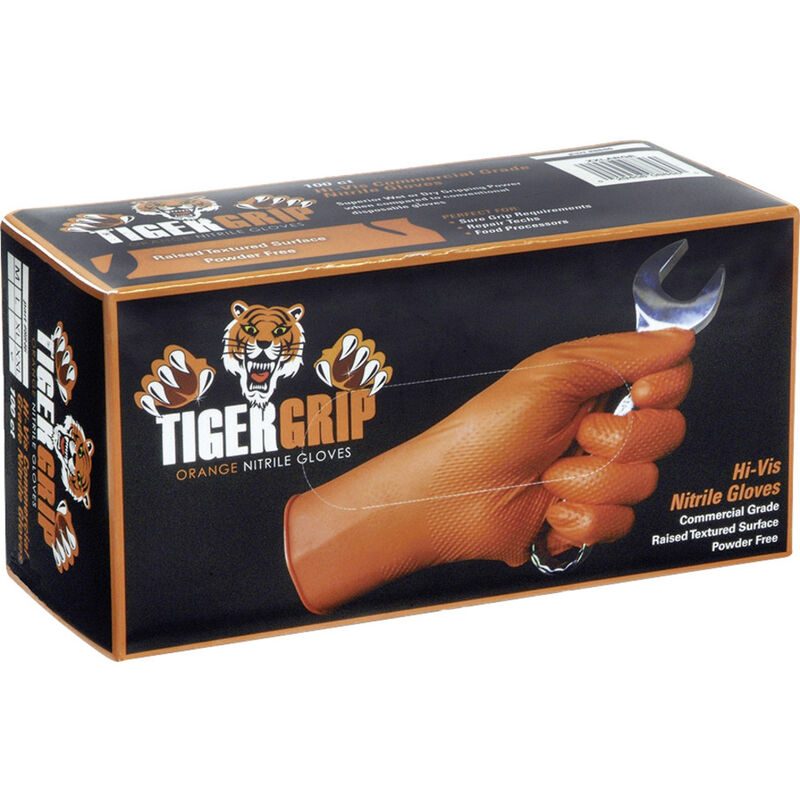 Kunzer TIGER GRIP XXL 90 St. Nitril Einweghandschuh Größe (Handschuhe): XXL EN 374-3, EN 420, EN 45