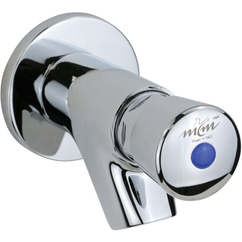 Einzelwasserhahn mit zeitgesteuerter Taste zur Wandmontage MCM 900301 8/12 Sekunden