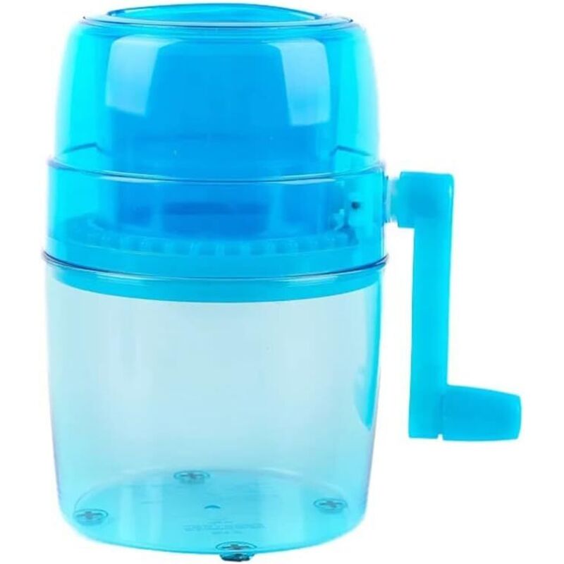 Eiscrusher, Eismaschine, handbetriebener Eiscrusher mit Edelstahlklingen für schnelles, einfaches und unterhaltsames Eiscrushen