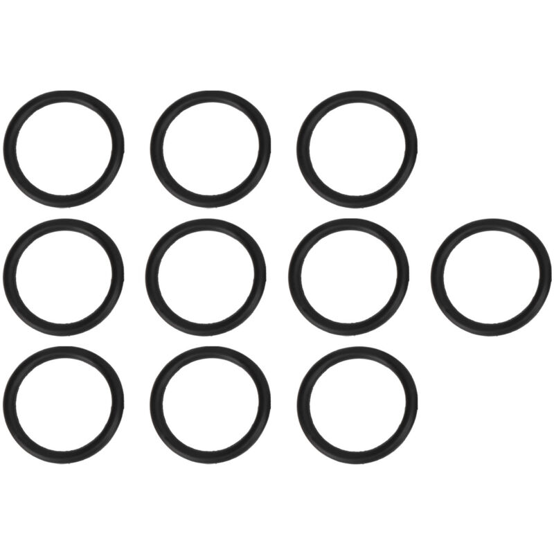 10pcs Car Bumper Fender Quick Release Fasteners Bands ORing Gaskets Rubber Unicersal - Ej.life