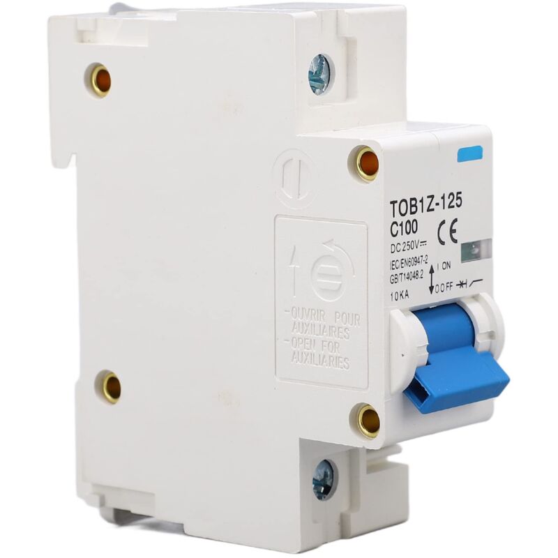 Ej.life - 1P dc Miniatur-Leistungsschalter 100A Isolator für Solar-PV-Anlage DIN-Schienen-Installation PV-Schutzschalter