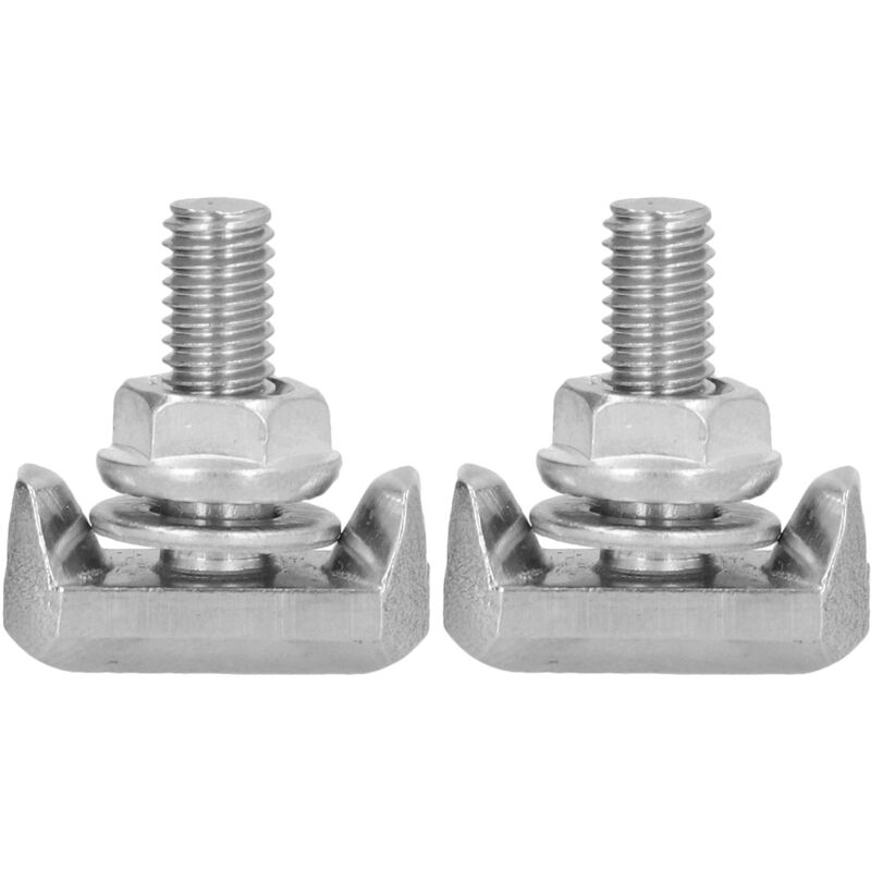 2 Stück Autobatterie-T-Bolzen Edelstahl 19116852 Ersatz für Chevrolet - Ej.life