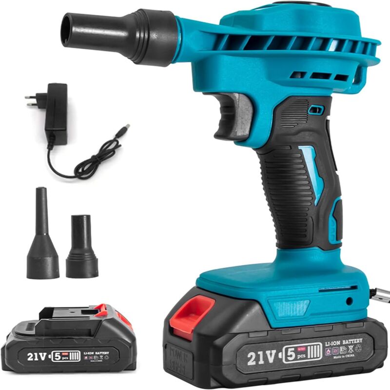 50W 20V Akku-Blaser – Laubbläser Akku-Laubbläser mit Akku und Ladegerät /31.000 U/min – für Gärten - Ej.life