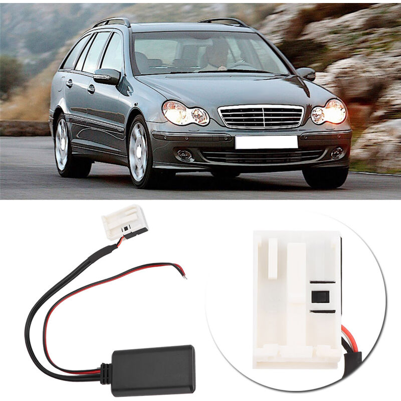 Ej.life - Aux Kabeladapter, 12 Poliger Bluetooth Adapter für Aux Audiokabel