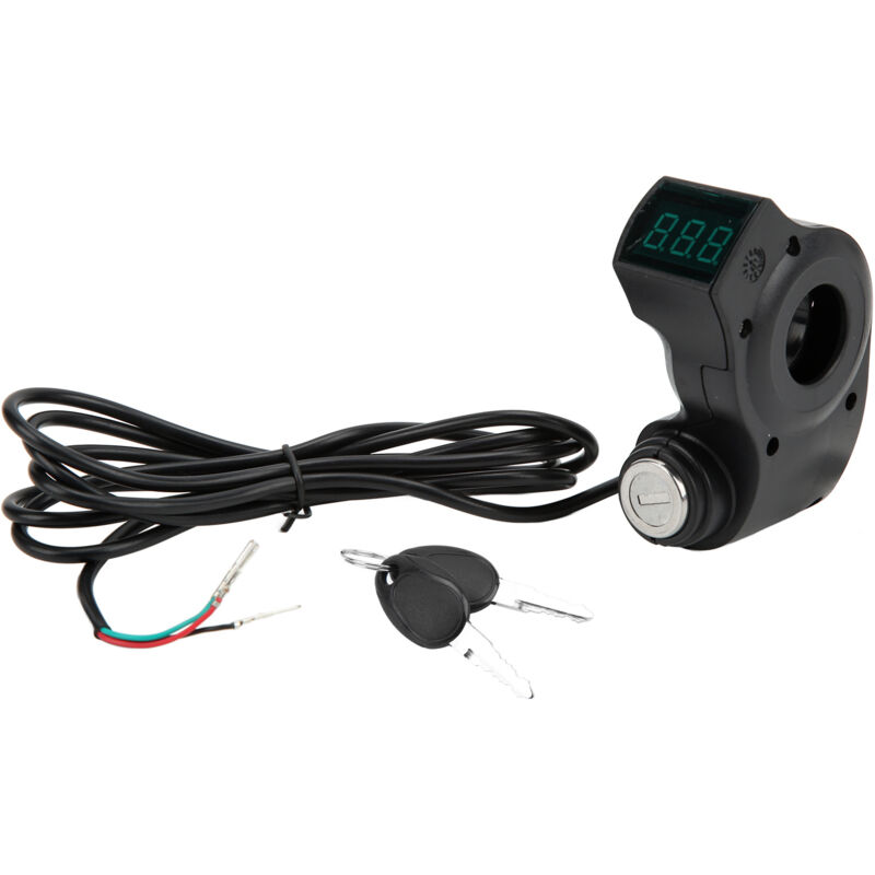 Ej.life - Elektroroller-Zündschloss, Elektroroller 22,2mm Lenker 3 Polig Zündschlüsselschalter Zündschalter für kugoo für M4-Roller