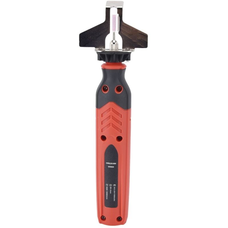 Kettensägen Spitzer, Schnur Loser Kettensägen Spitzer dc 3,6 v Schnur Loser Säge Spitzer Satz Hand Kettensäge Schärf Set Rot Kettensäge Werkzeug-Set