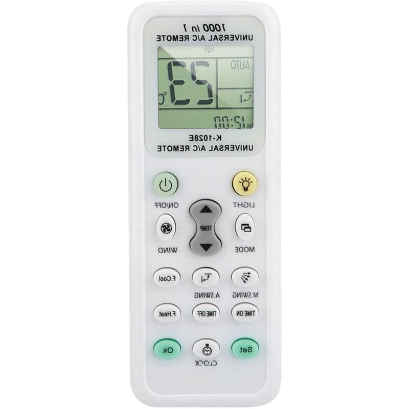 Ej.life - Klimaanlage Fernbedienung Controller, lcd Display Universal a/c Fernbedienung Ersatz Fernbedienung Universal lcd Controller