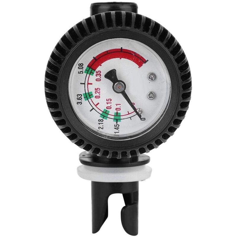 Ej.life - Manometer Schlauchboot,Aufblasbares Schlauchboot Manometer,Luftdruckmesser Luftpumpen-Manometer Sicherheits Barometer Luftdruckprüfer Für