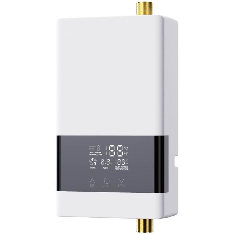 Mini elektronischer Durchlauferhitzer, 220 v, 6 kW, Durchlauferhitzer für Badezimmer, Küche - Ej.life