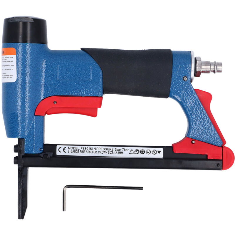 Ej.life - Pneumatischer Hefter – Lufthefter für Zimmerei und Möbelherstellung, 140 Nägel, 1/4'-5/8', Polsterhefter