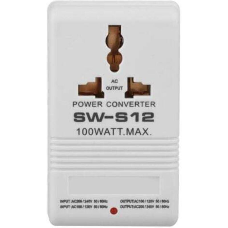 Ej.life - Reiseadapter Spannungswandler 100 w 110V / 120V zu 220V / 240V Aufwärts- und Abwärts Transformator,für Verschiedene