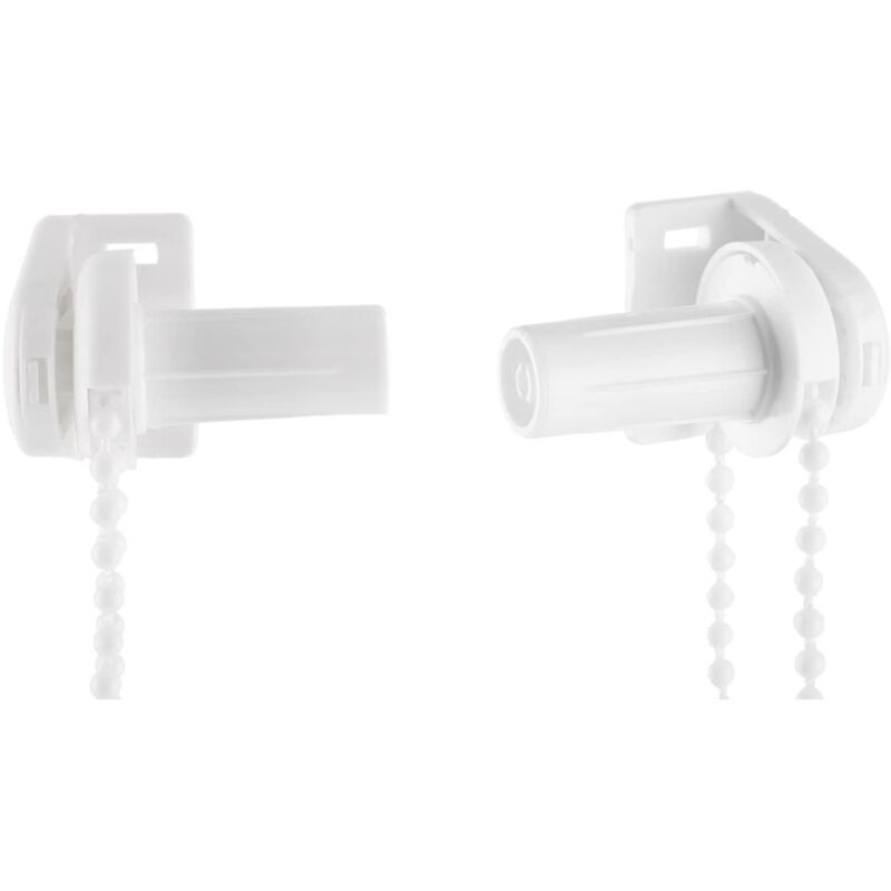 Ej.life - Rollo Halterung Fenster,17mm Klemmfix Roller Blind,Rollo Kettenzug Ersatz Seitenzugrollo Reparatur Fitting Kit mit Kette