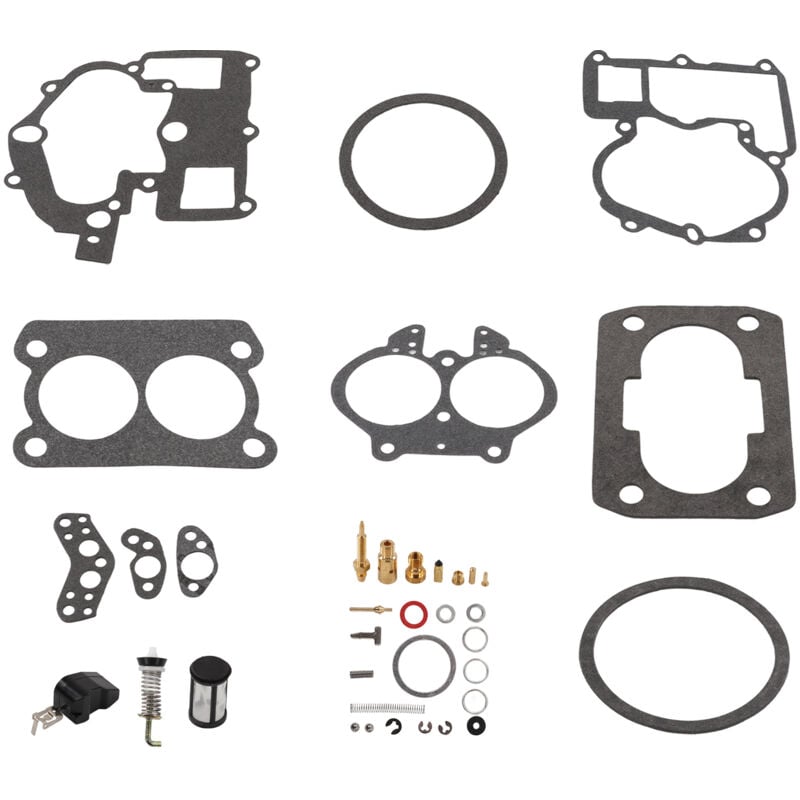 Vergaser-Reparatursatz 3304-9565A7 Stabiler Leistungsersatz für Mercruiser Marine 3.0L 4.3L 5.0L - Ej.life