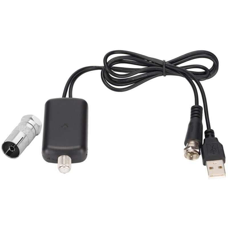 Ej.life - Verstärker für TV-Antenne, Verstärker für den Innenbereich, 12 v, für Cam-Car, Qualität 12 v, Innenbereich, 4 k, digital, terrestrisch, 25