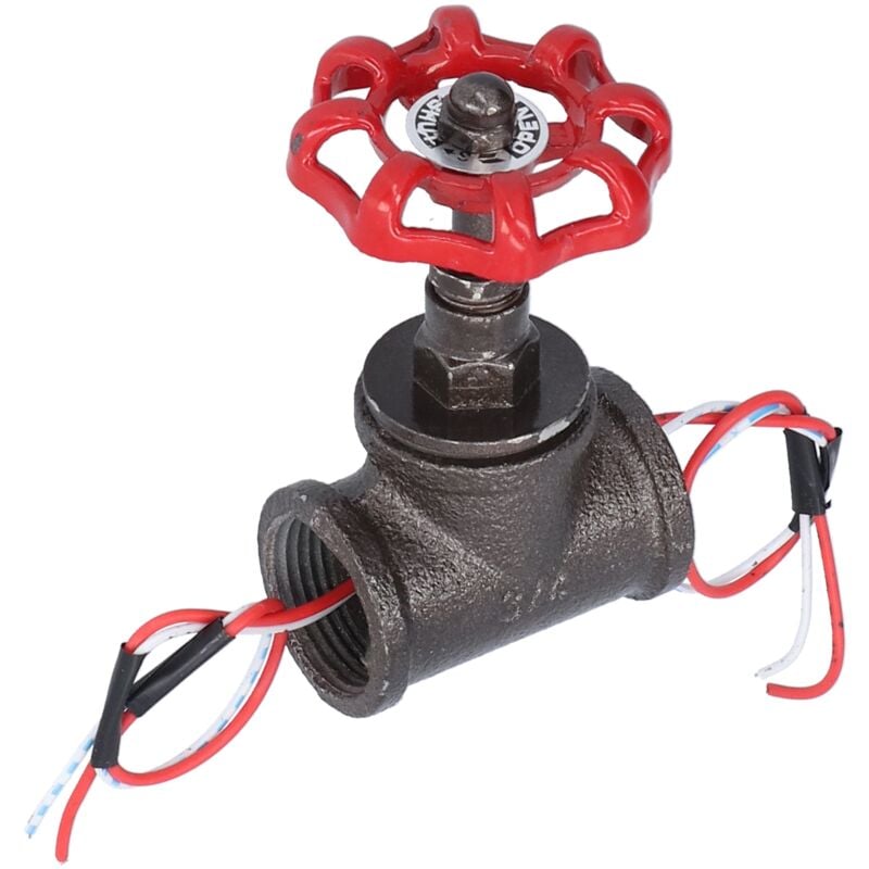 Vintage 3/4 Zoll Absperrventil Rotierender Lichtschalter mit Elektrischem Kabel für Steampunk Lampen Tischlampen Lampen & Schirme - Ej.life