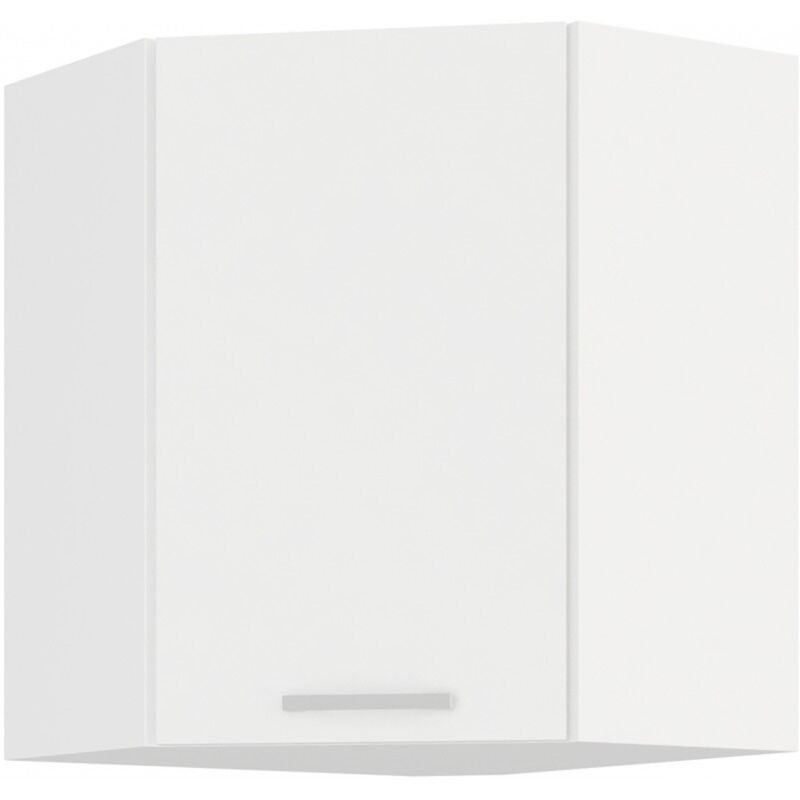 EKO White Eckhängeschrank 58x58 Weiss matt Küchenzeile Küchenblock Einbauküche