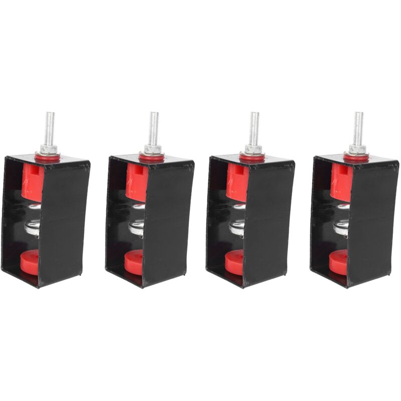 Elastomer Aufhänger Schwingung Isolator Schwingungsdämpfende Decke, Abgehängt - Studio, Heimkino (4Er-Pack)